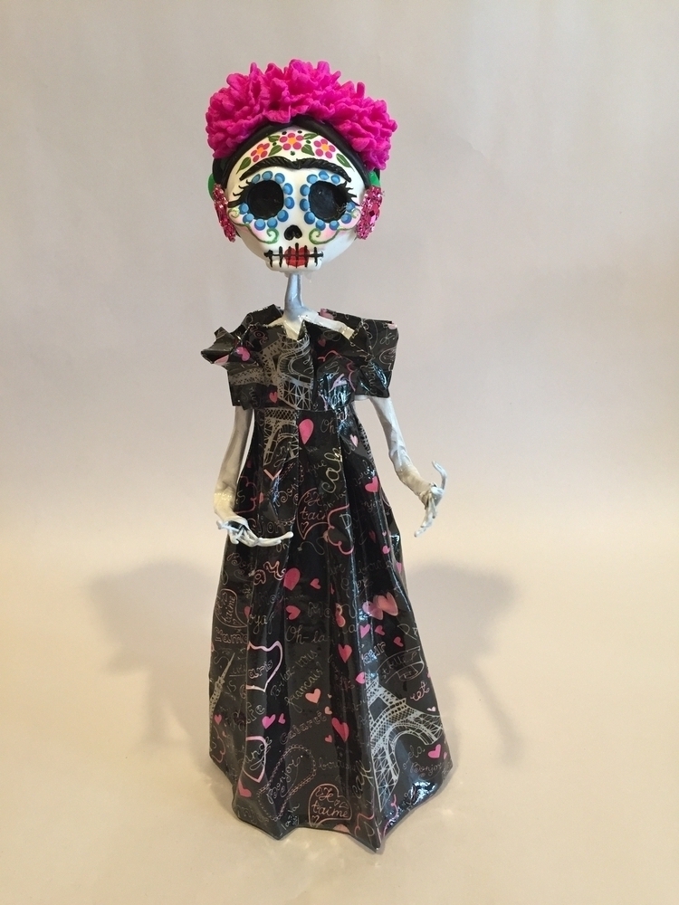 Elegant Paper Mache Frida Catrina S Catrinas