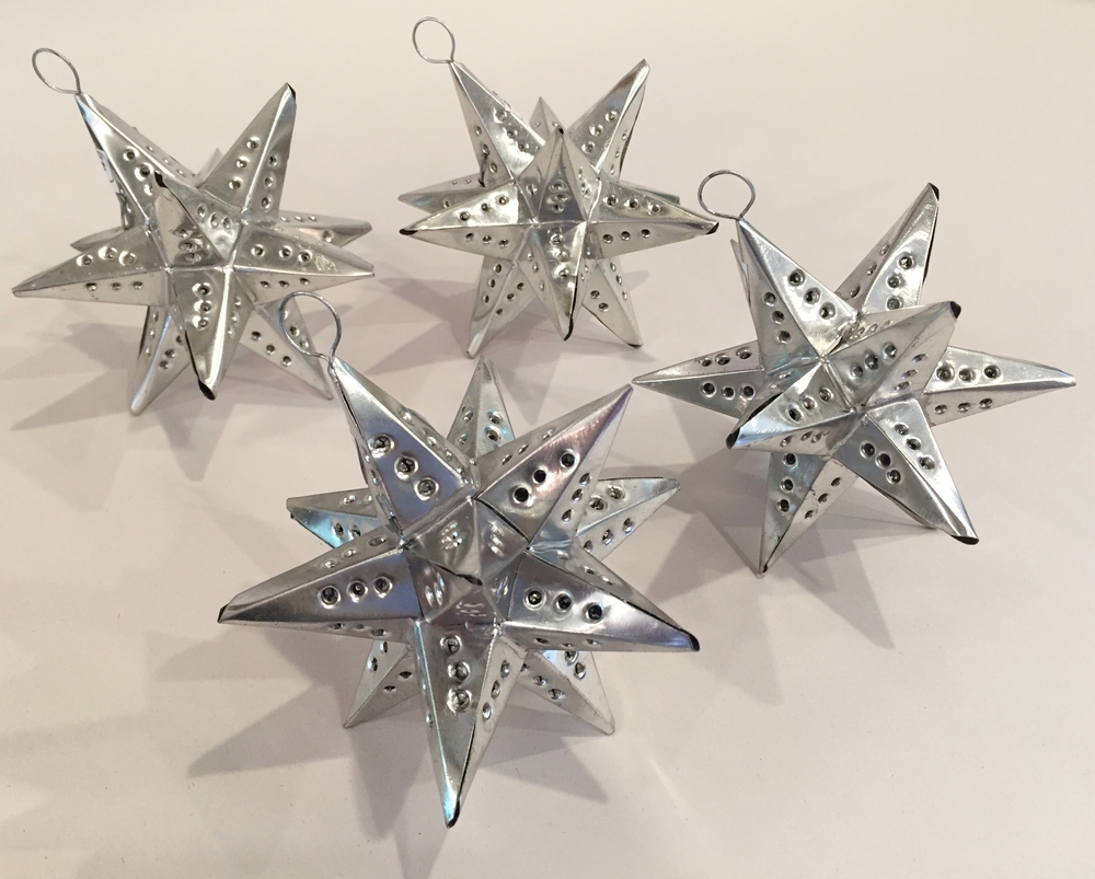 punched tin moravian star