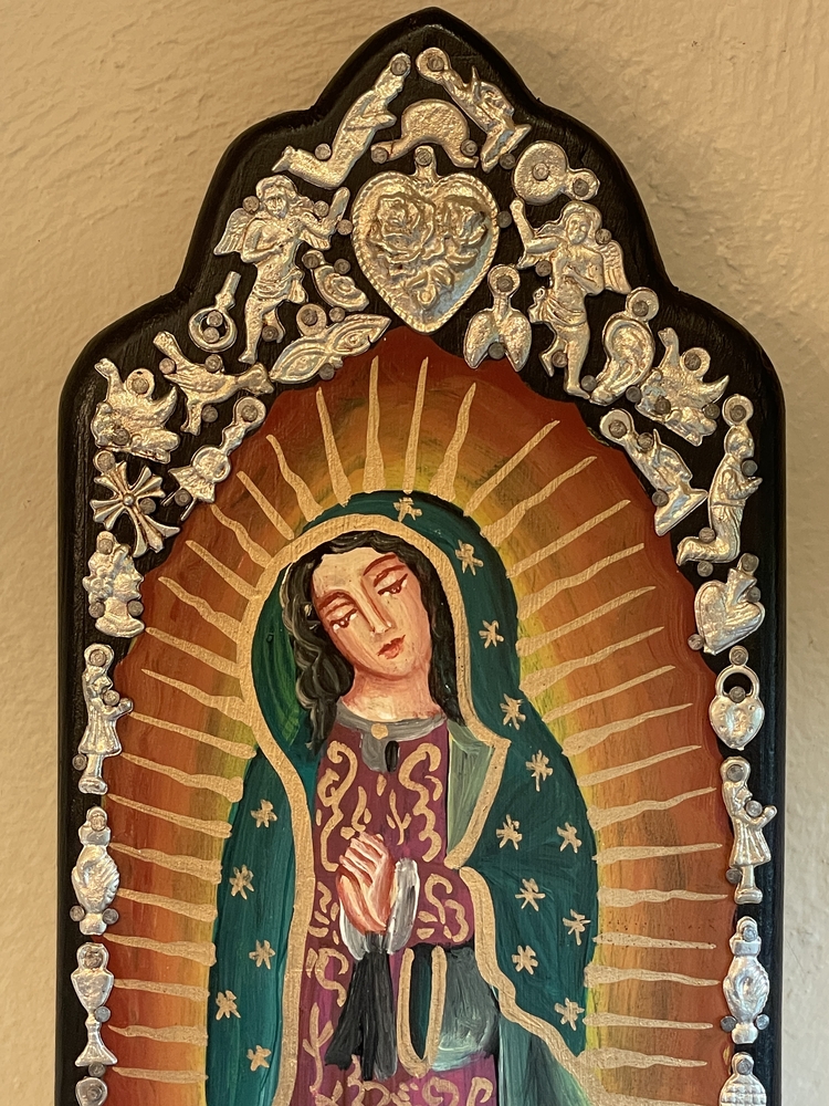 Virgin of Guadalupe Altar | Milagro Woodcarvings