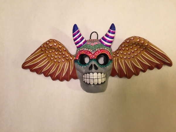 Winged Devil, Small | Day of the Dead Clay Work