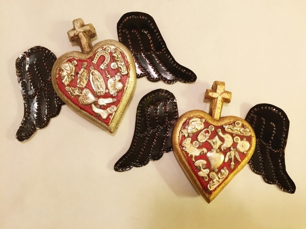 Miniature SH with Milagros | Milagro Woodcarvings