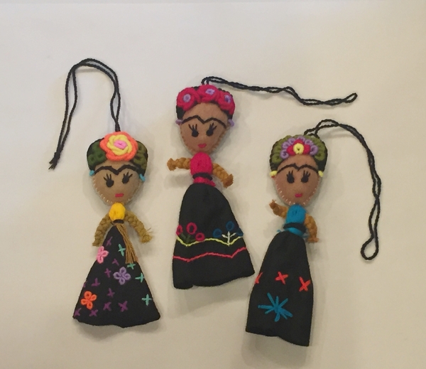 Frida Ornament with Skirt | Frida Fashion & Accessories