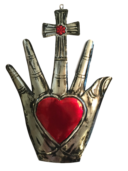 Large Tin Healing Hand (C) | Healing Hands, Assorted