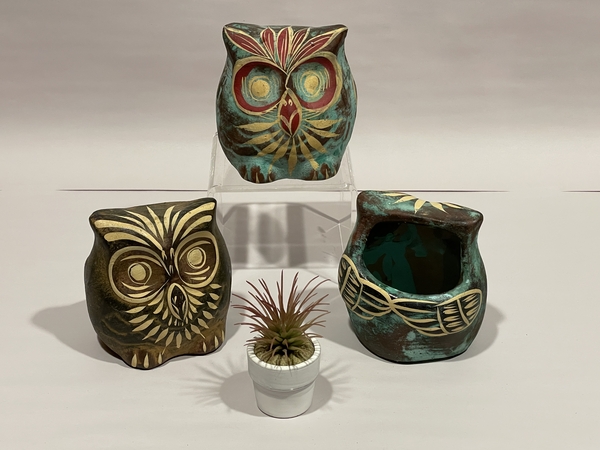 Owl Planter | Crafted in Clay