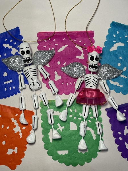 Angel Fairy Calaveras, Set of FOUR |  New Arrivals