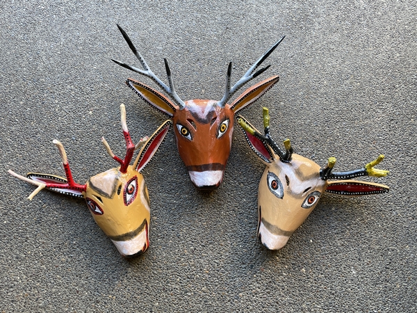 Stag Masks from Guerrero, S/2 |  New Arrivals