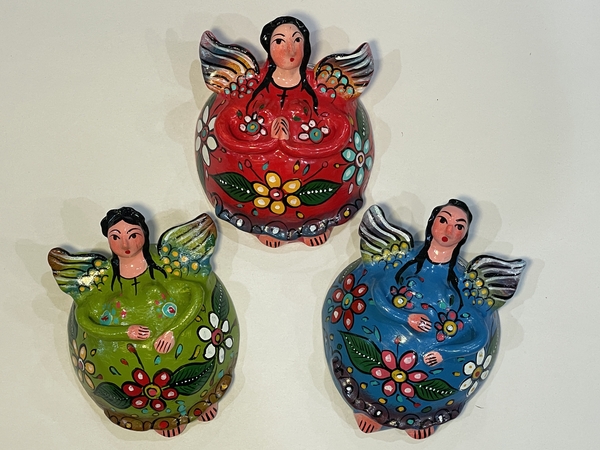 Coconut Angels, S/2 | Guerrero Folk Art